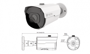 車牌辨識 AI 攝影機（TECOM TE-IPB60305V12-MWA）